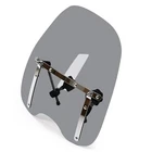 Universal Tinted Windshield Compatible With Yamaha Honda 18"X16"SMOKE New. Price: $73.24.