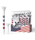 Saplize Upgraded 4-PRONG Golf Tees Plastic, 50/100/120/200 Pack (1-1/2", 2-3/4'' New. Price: $15.50.