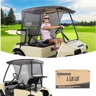 Golf Cart Sun Shade Cover For Club & Ezgo, Uv-blocking Polyester Canopy New. Price: $92.99.