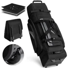 Unihimal Soft-sided Golf Travel Bag Cover 14.96 X 13.19 51.96", Deep Black. Price: $118.99.