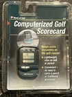 Brand New World Of Golf Hand Held Computerized Scorecard, Clips On Belt, 2020. Price: $25.00.
