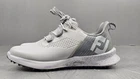 Footjoy Fj Fuel Golf Shoes Wonens (m) Gray White Spikeless Sneakers 90608 Pre-owned. Price: $40.00.