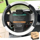 10L0L 14" Golf Cart Steering Wheel Cover For Club Black+white New. Price: $41.99.