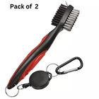 Double Sided Golf Club Cleaning Brush With Retractable Groove Sharpener New. Price: $19.99.