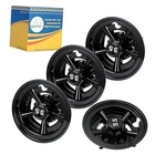Golf Cart Wheel Covers Hub Caps Direct Fit For Ezgo, Yamaha, Club Ss Black New. Price: $45.44.