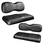 Nokins 4PCS Golf Cart Diamond Seat Covers Kitfront And Rear For New. Price: $232.14.
