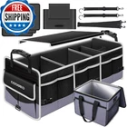 Car Trunk Organizer With Portable Leak Proof Cooler Bag, 3 Compartments Collapsi New. Price: $76.23.