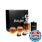 Jem Golf Ball Whiskey And Decanter Set Crystal Glasses New. Price: $124.12.