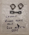Leupold 37270 Ruger Blackhawk/redhawk Mount Set Std Base & Rings Silver Used. Price: $80.00.