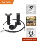 47" Throttle Cable & Grip Handle Dirt Bikes - Safety Performance New. Price: $16.14.