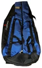 Maxfli Golf Club Travel Bag Black/blue Rolling Case Wheeled Cover Storage Used. Price: $65.00.