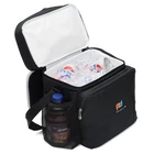 Mojecto Medium Cooler Lunch Bag Dual Compartment Leakproof 600D Black New. Price: $119.95.