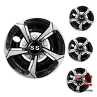 Golf Cart Hubcaps Wheel Covers For Ezgo Club Yamaha Black And Silver New. Price: $69.58.