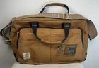 Carhartt Brown Briefcase Signature Series Hooked On Safety Tool Duffle Bag Pre-owned. Price: $28.95.