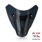 Motorcycle Front Windscreen Airflow WINDSHIELD-BLACK1 New. Price: $88.23.