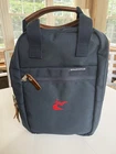 Hudson Sutler Golf Shoe Bag W/ Caves Valley Club Logo Navy Blue Leather New. Price: $199.99.