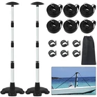 Boat Cover Support Poles 2 Pack,height Adjustable Aluminum With ... New. Price: $69.62.