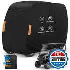 Zotuen 4 Passenger Golf Cart Cover Heavy Duty Rain Waterproof Zipper Refle New. Price: $61.59.