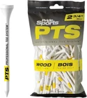 Pridesports Pts Wood Golf Tees, 2-3/4 Inch Professional Driver Tee, 100 Count New. Price: $8.50.