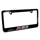 Chevrolet Z71 Black Metal License Plate Frame New. Price: $40.99.