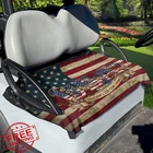 Yewattles Golf Cart Seat Cover American Flag New. Price: $44.99.