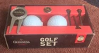 New Guinness Golf Gift Set - Divot Tool, Mark, 2 Balls, 3 Tees Quality. Price: $34.99.
