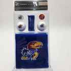 Ku Jayhawks Team Effort Ncaa Collegiate Golf Gift Set Towel, Tees And More New. Price: $19.95.
