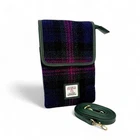 Maccessori Harris Tweed & Vegan Leather Mini Crossbody Bag 8.26" X 5.31" 1.18" New. Price: $64.90.