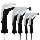 High Quality Golf Club Covers 5 Pack Gray Durable Head With Tags New. Price: $46.99.