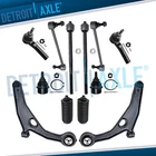 Front Lower Control Arms Sway Bars Tie Rods Kit For 2009-2017 2018 Dodge Journey New. Price: $162.71.