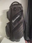 Taylormade Golf Cart Bag Charcoal Gray 14-WAY Divider Organizer Pockets Pre-owned. Price: $170.00.