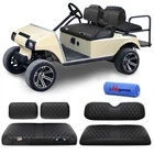 Leapgomax 5PCS Golf Cart Seat Covers Front And Rear Set Fit For Club Ds P... New. Price: $216.14.