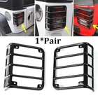 Tail Light Guards Cover Rear Lamps Trim For 2007-2017 Jeep Wrangler Jk Pair New. Price: $30.99.