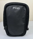 Ping Two Pocket Ykk Zip Golf Shoe Travel Bag Black Grey Vgc New. Price: $59.99.