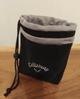 Callaway Golf Valuables Bag Cinch Pouch Keys Balls Money Accessories Black Logo Used. Price: $7.99.