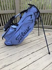 Titleist Players Stand Golf Bag Heathered Storm Blue Flag 4-WAY Divider New!!. Price: $300.00.