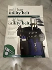 New In Box Golf Bag Utility Belt Tees Divot Repair Tool Ball Marker Pockets. Price: $9.99.