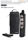 Athletico Golf Cooler Bag - Soft Sided Insulated Holds 6 Pack Can... New. Price: $14.00.