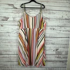 Womens Torrid Pink Multi Stripe Spaghetti Strap Sun Dress Midi Flowy Pockets 4X Pre-owned. Price: $27.99.