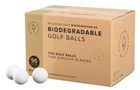 Biodegradable Golf Balls Pack Of 96 New - Open Box. Price: $189.99.