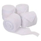 New Tough 1 Miniature Horse Polo Wraps White Soft Fleece 3" X 6' Set 4. Price: $14.95.