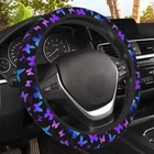 Colorful Butterflies Steering Wheel Covers Universal 15 New. Price: $22.96.