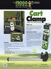 New Molor Golf Cart Clamp Organizer, Black The Frogg System Product Of Year Nib. Price: $34.97.