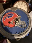 Buffalo Bills Ice Box Cooler Blue With Shoulder Strap For Camping Beach Fishing Used. Price: $59.00.
