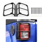 Tail Light Guards Cover Rear Lamps Trim For 2007-2017 Jeep Wrangler Jk Az New. Price: $32.99.