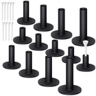 23 Pieces Rubber Golf Tees Set Holders For Driving Range Mats Black New. Price: $20.48.