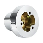 Qymopay Steering Wheel Adapter 3-HOLE Truck 4.3IN, Silver New. Price: $40.31.