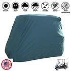 Passenger Golf Cart Storage Cover (4 Seater Long Roof 80") Green New. Price: $93.00.
