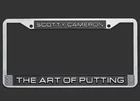Scotty Cameron The Art Of Putting License Plate Frame Chrome Nwt Sold Out New. Price: $79.00.