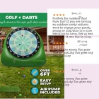Swooc Games Bull Chipper Giant Golf Darts (over 6FT Tall) W/ 10+ New. Price: $150.00.